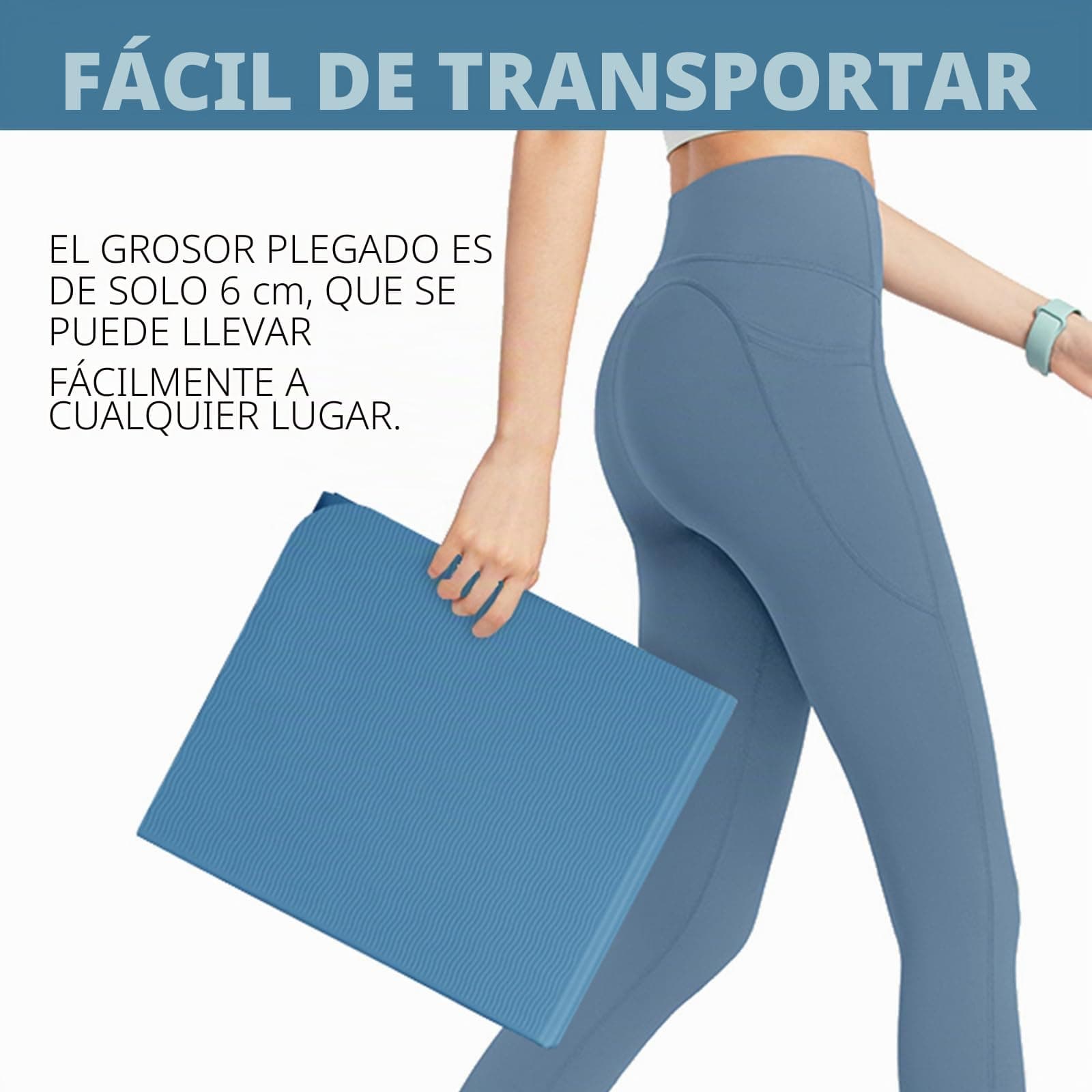 Good Nite Esterilla de Yoga Plegable – Bild 7