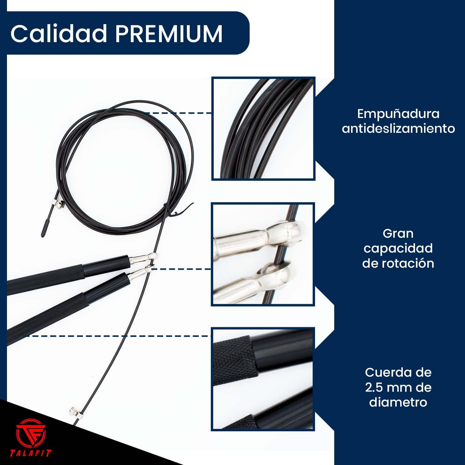 TALAFIT Corda per Saltare Professionale – Bild 3
