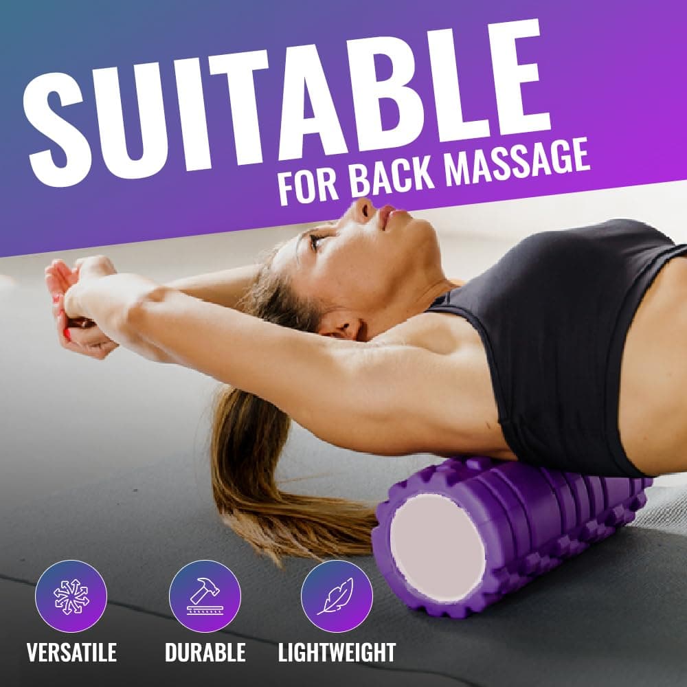 1ABOVE Foam Roller for Deep Tissue Muscle Massage – Bild 4