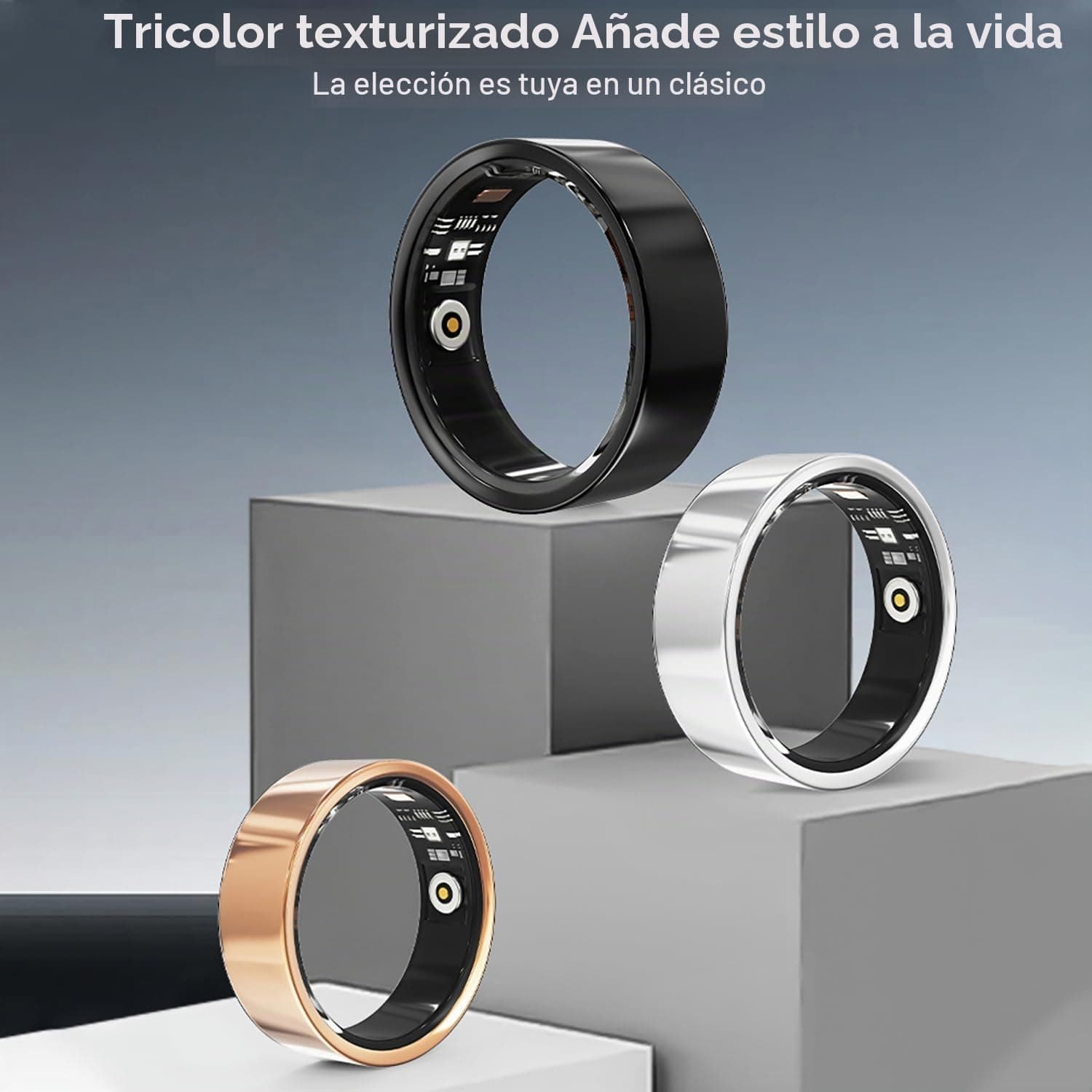 LONGLU Anillo inteligente para hombres y mujeres – Bild 7