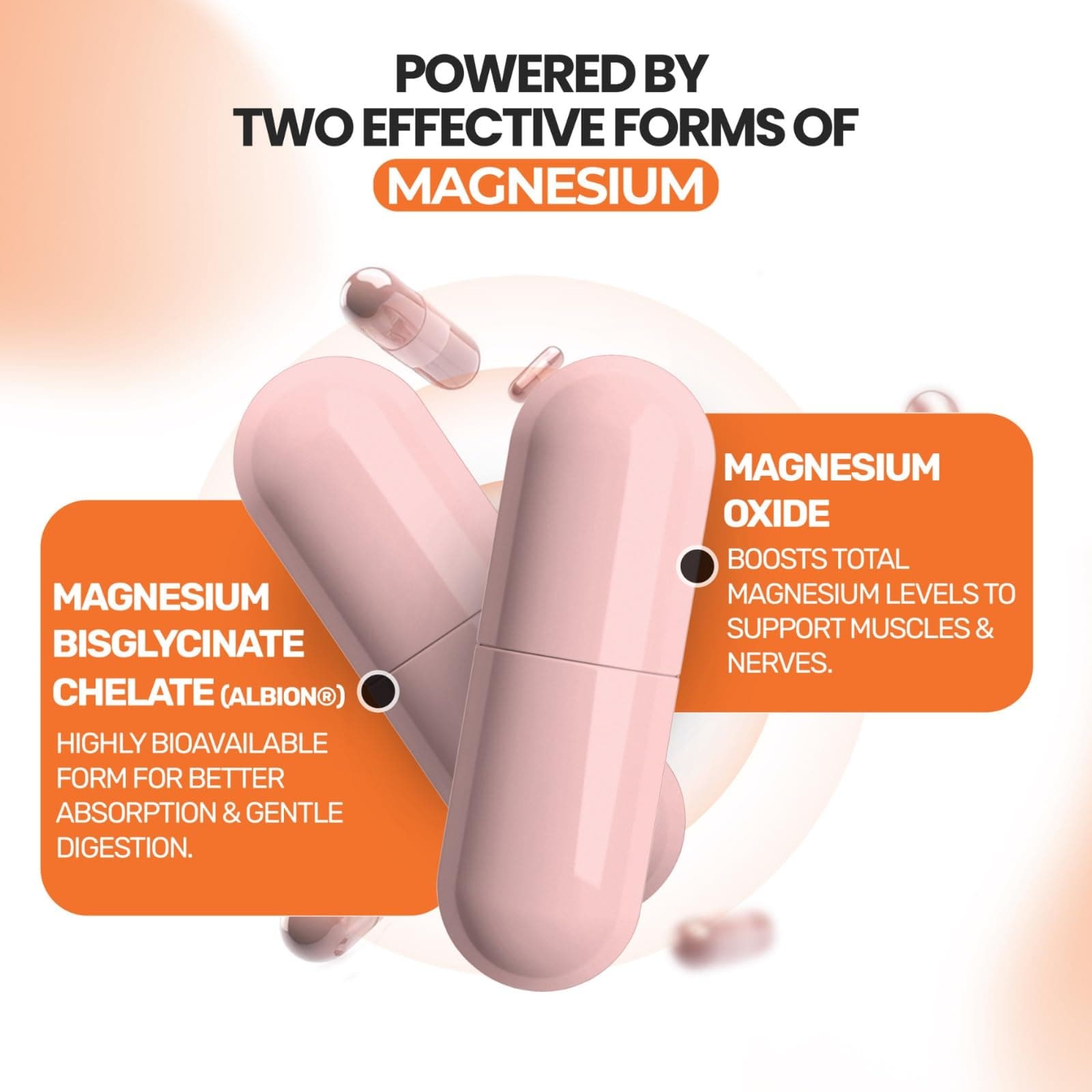 DR VITAMIN SOLUTIONS Magnesium Glycinate 400mg (Buffered Magnesium Bisglycinate – Bild 2