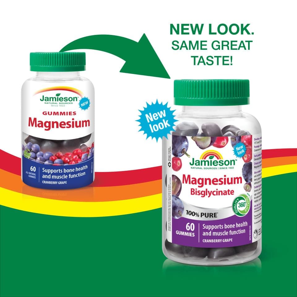 Jamieson Laboratories Jamieson 100% Pure Magnesium Bisglycinate 20 mg – Bild 3