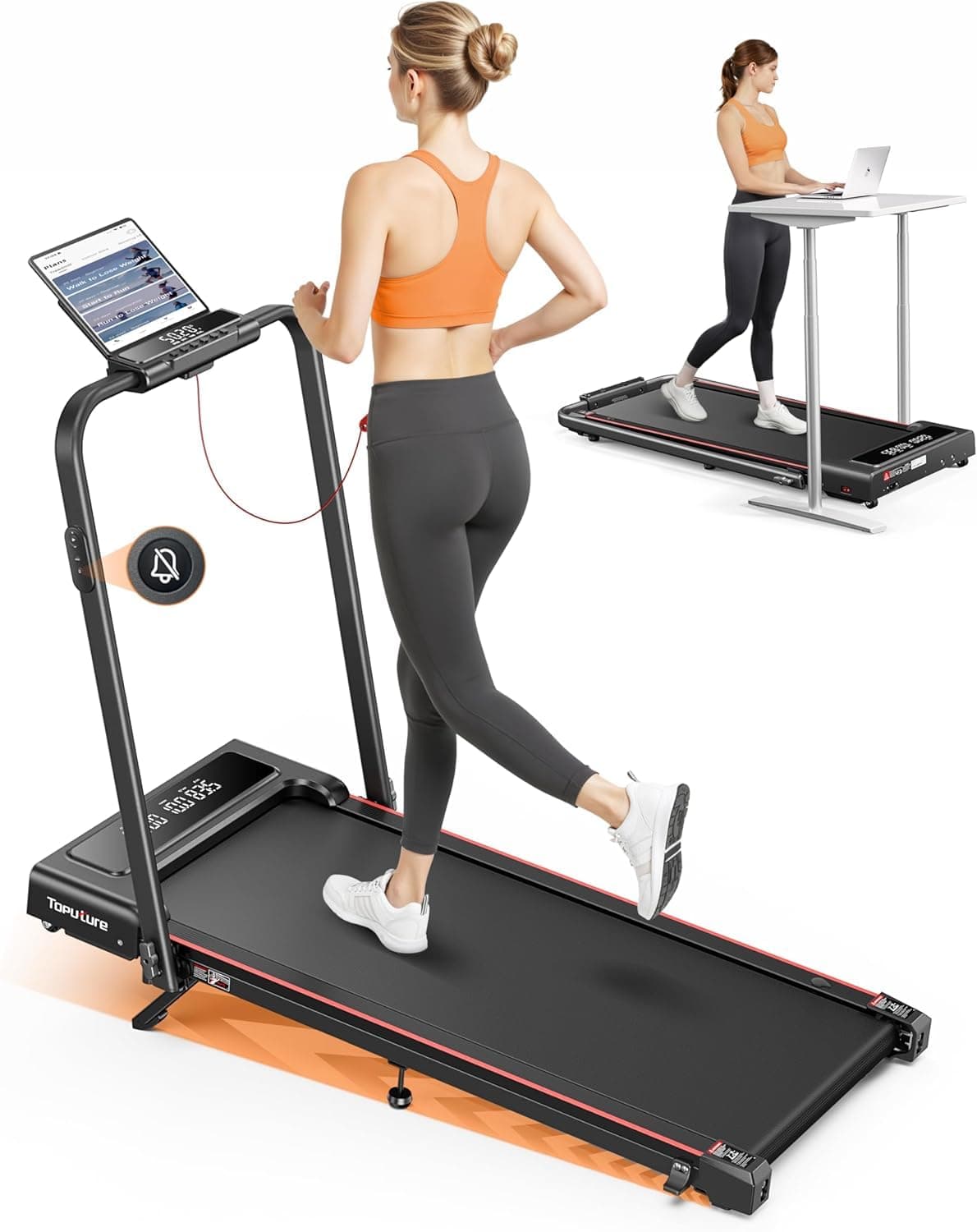 Toputure TOPUTURE 4 en 1 Cinta de Correr Plegable