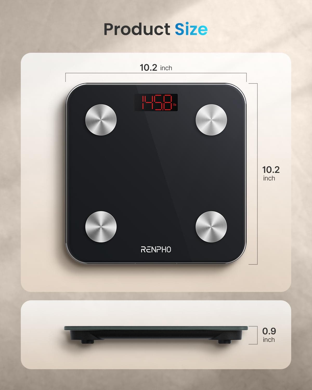 RENPHO Weighing Scales for Body Weight – Bild 8