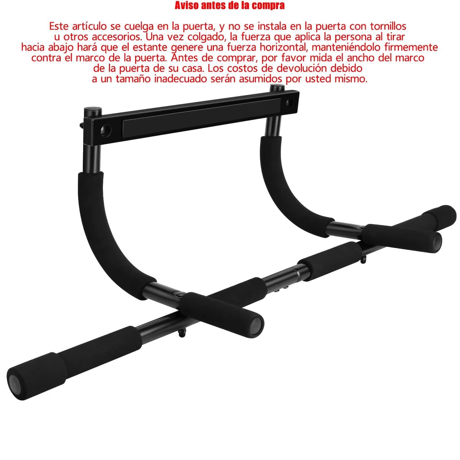 ALLINLIFE Barra de Dominadas Puerta Ajustable 60-100cm – Bild 6