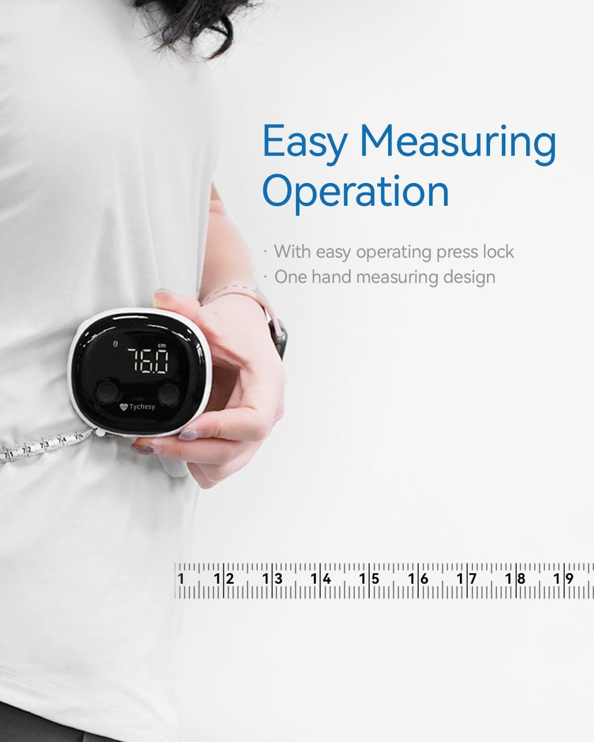 Tychesy Smart Body Tape Measure – Bild 4