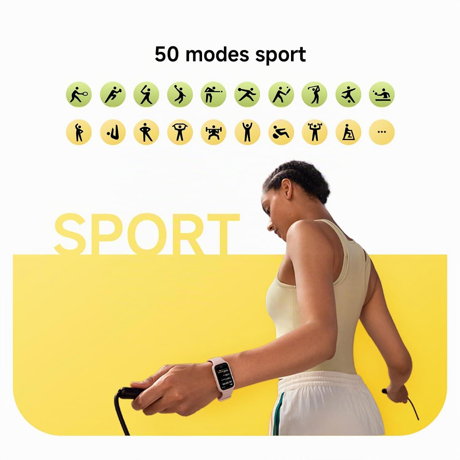 Xiaomi Smart Band 9 Active Schwarz – Bild 5