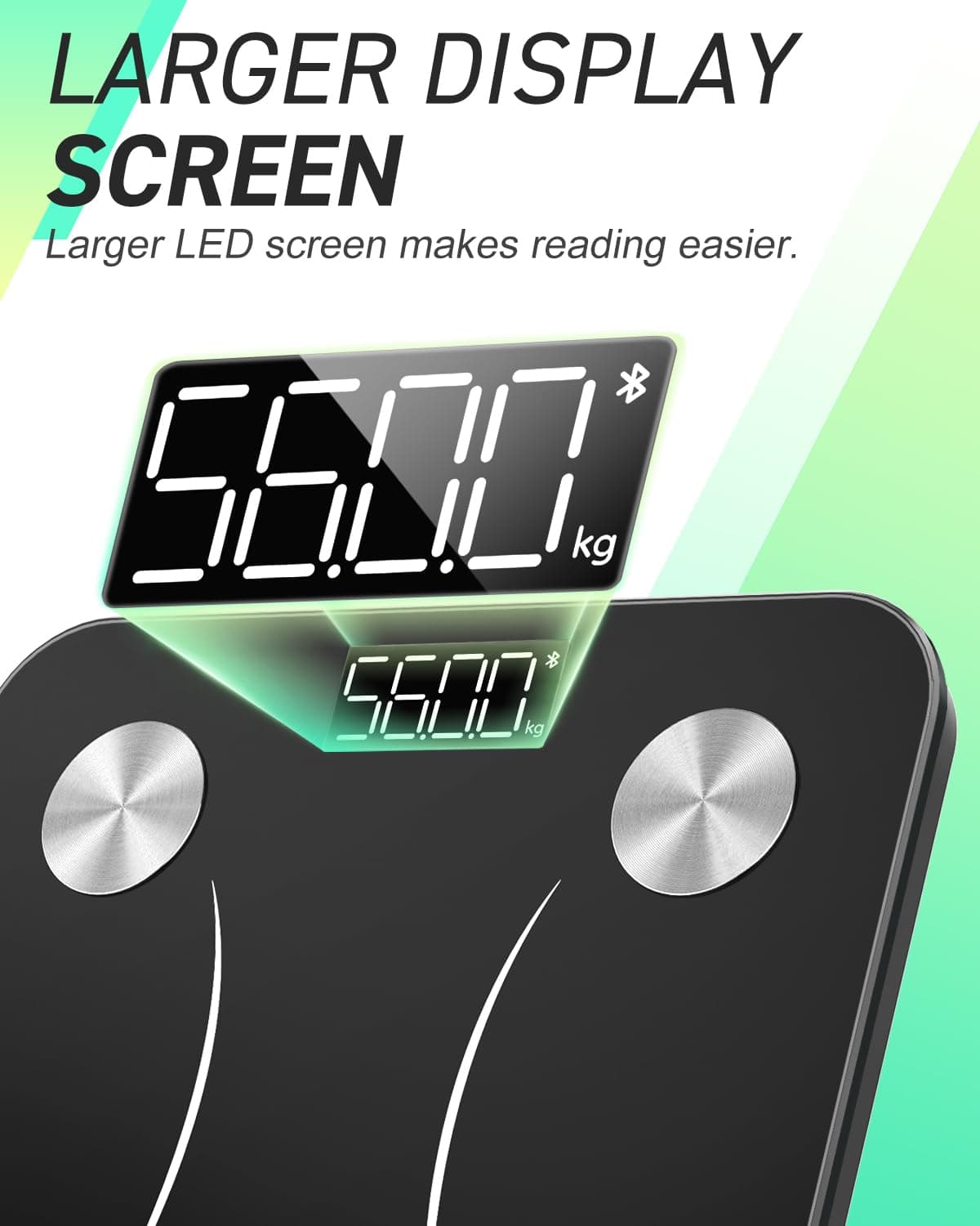INSMART Bluetooth Body Fat Scales – Bild 5