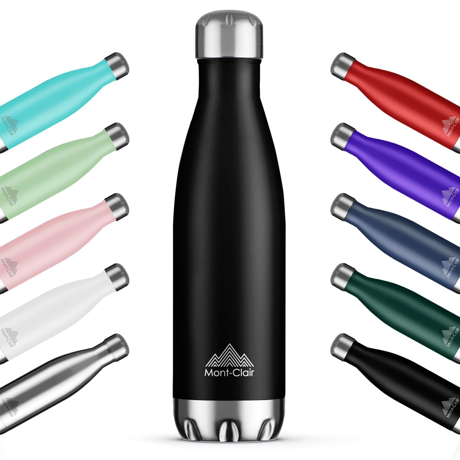 Mont-Clair Mont-Clair H2O Botella Agua Acero Inoxidable
