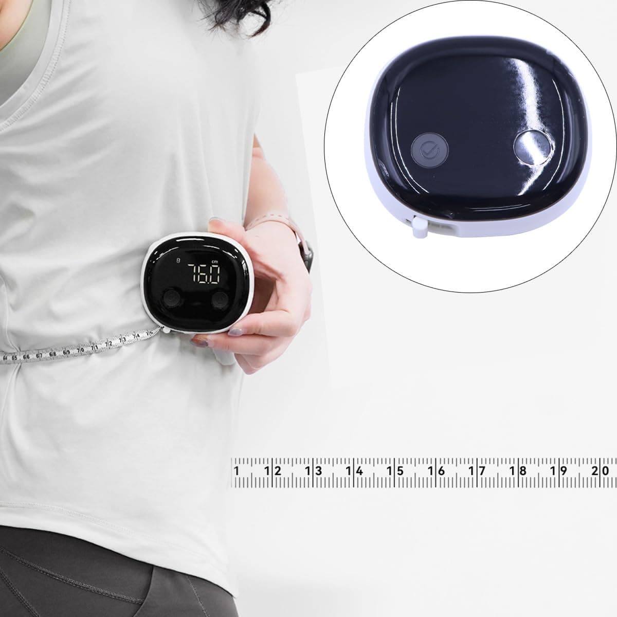 Durlo Fitdays Smart Body Tape (Schwarz) – Bild 6