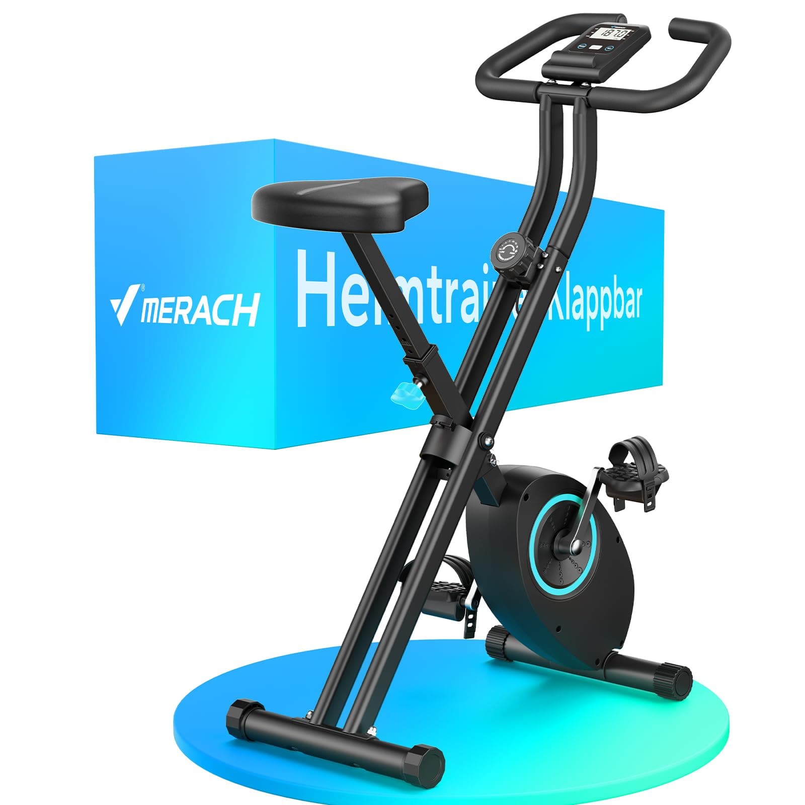 MERACH MERACH Heimtrainer Fahrrad Klappbar