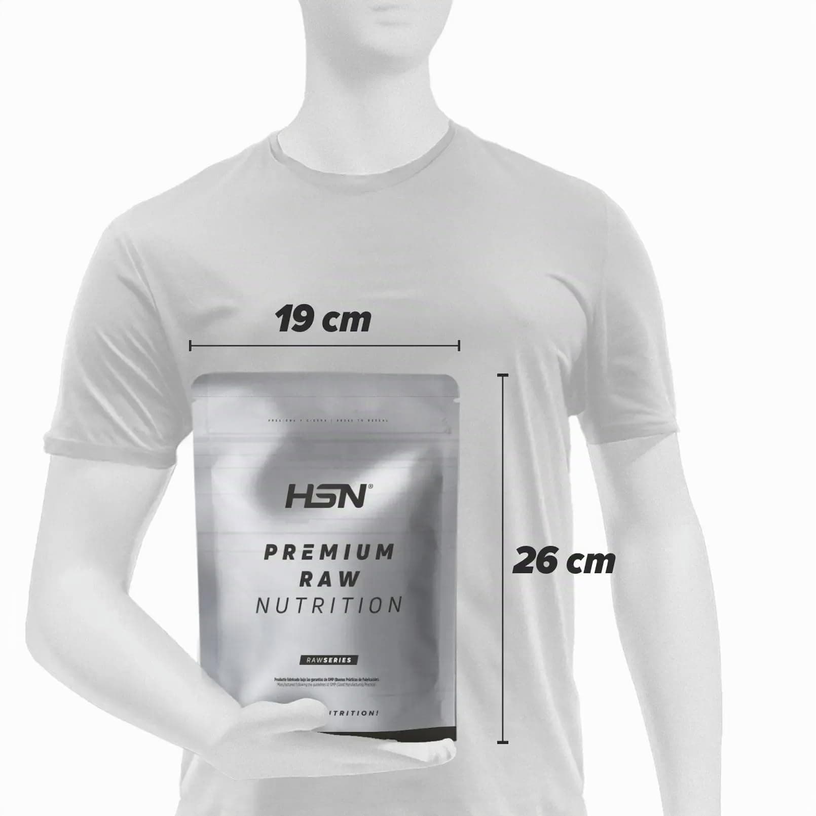 HSN BCAA’s Instantáneos 2:1:1 en Polvo | Sin Sabor 500g – Bild 4