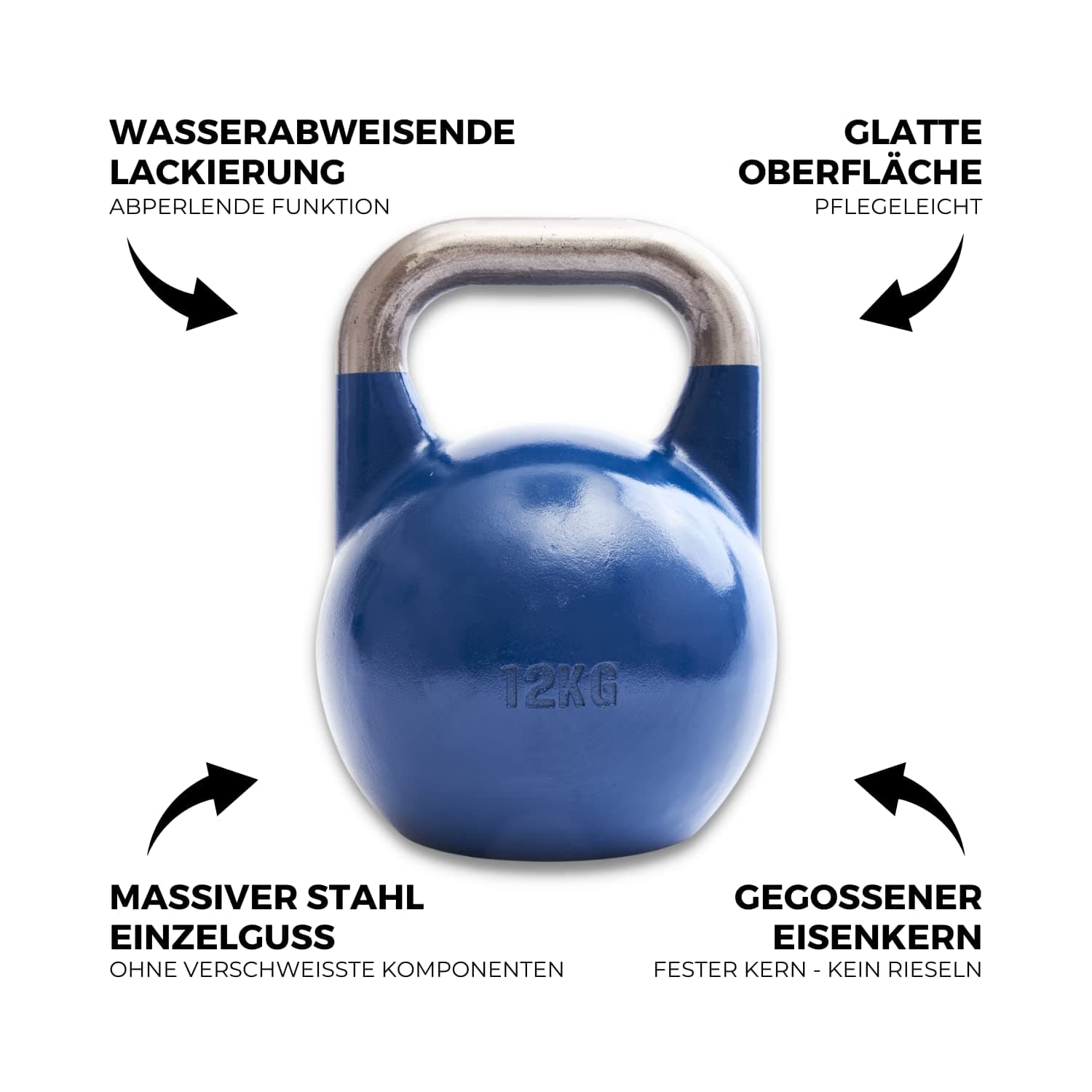 SF SUPRFIT SUPRFIT – Pro Competition Kettlebells 12 kg – Bild 5