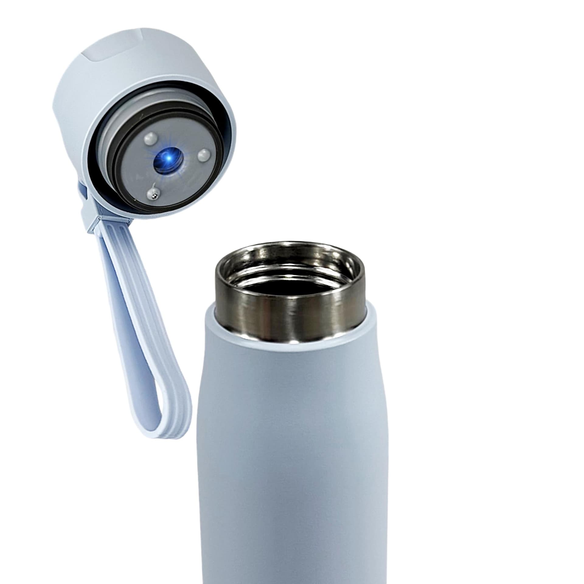 HydroUp Selbstreinigende Trinkflasche mit smartem Deckel für – Bild 4