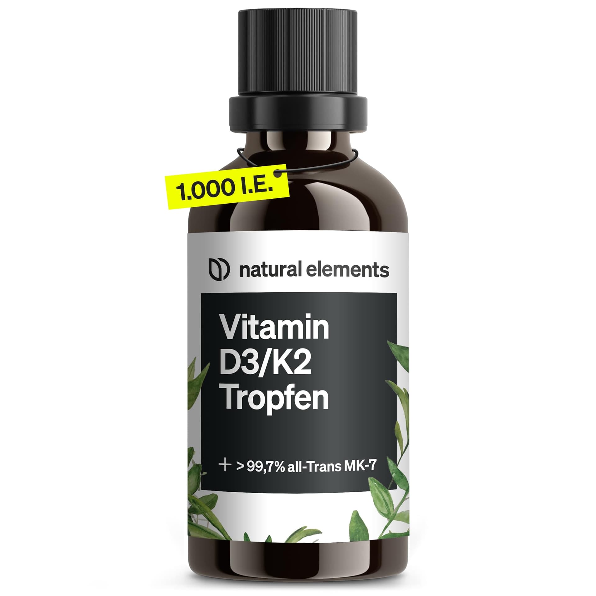 Natural Elements Vitamin D3 + K2 Tropfen 50ml