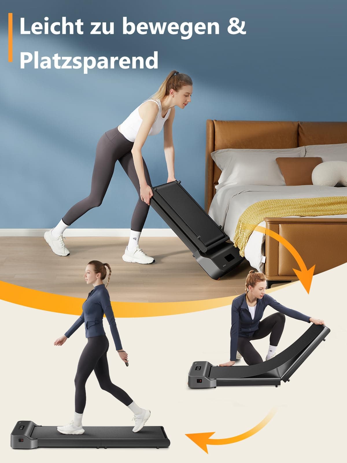 WALKINGPAD Z1 Laufband Klappbar – Bild 2