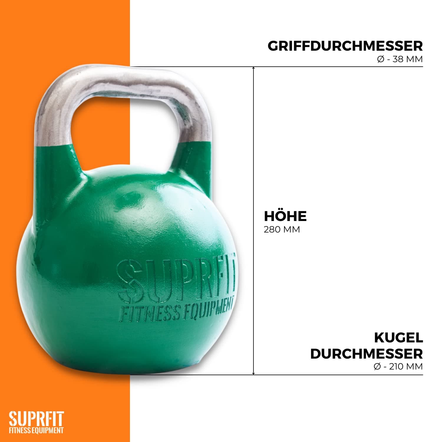 SUPRFIT Pro SUPRFIT – Pro Competition Kettlebells 24 kg – Bild 6