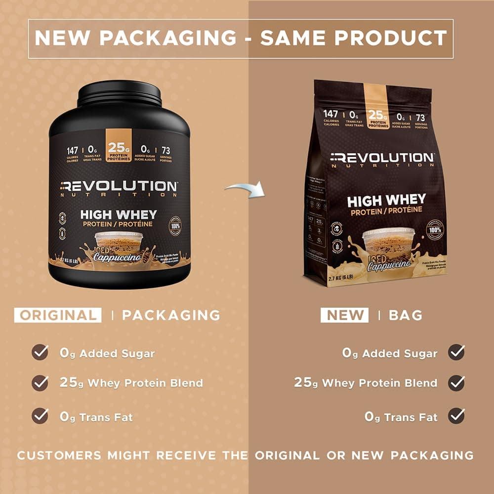 Revolution Nutrition , High Whey, Protein Powder 6LB – Bild 2