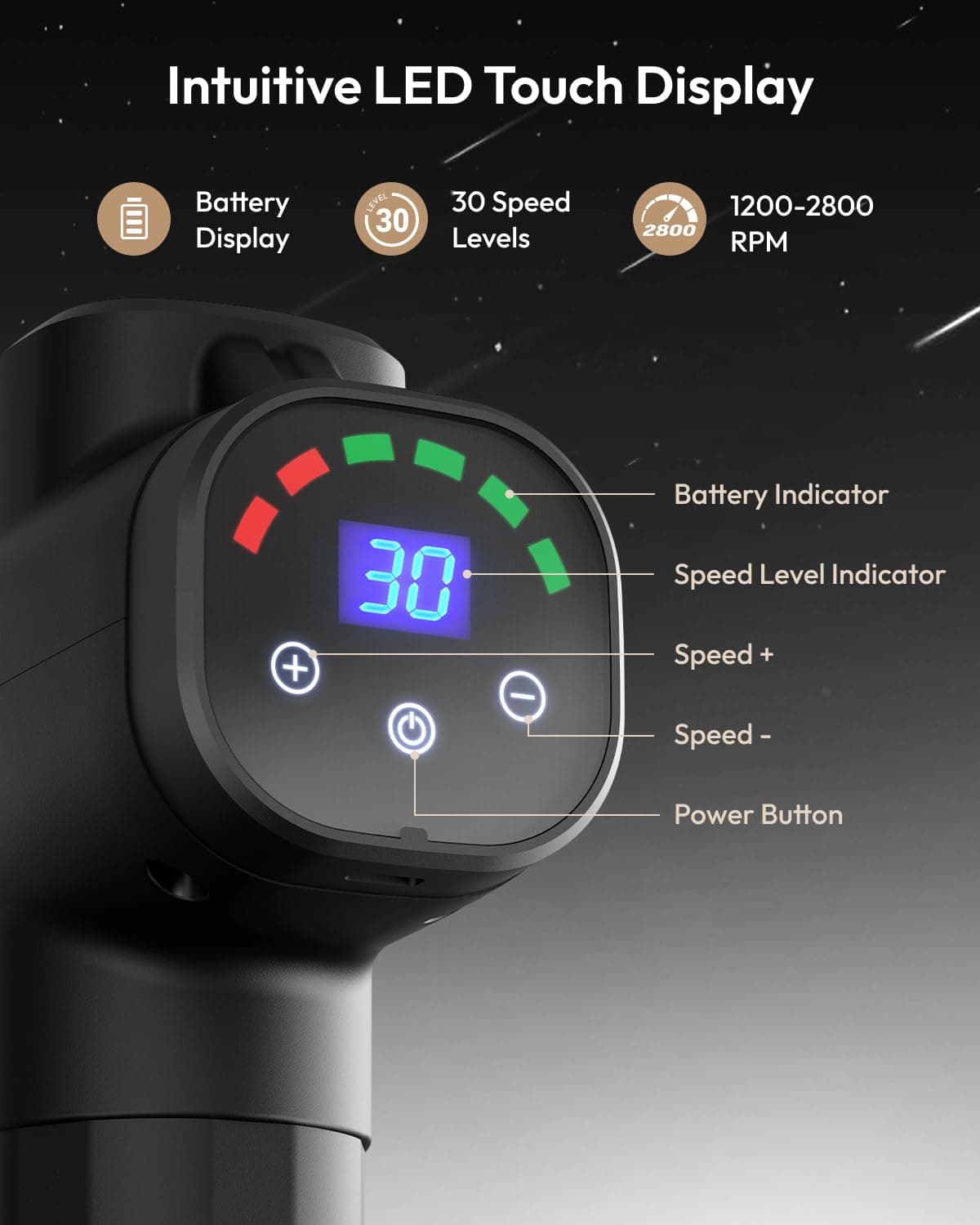 Nevvue Massage Gun – Bild 3