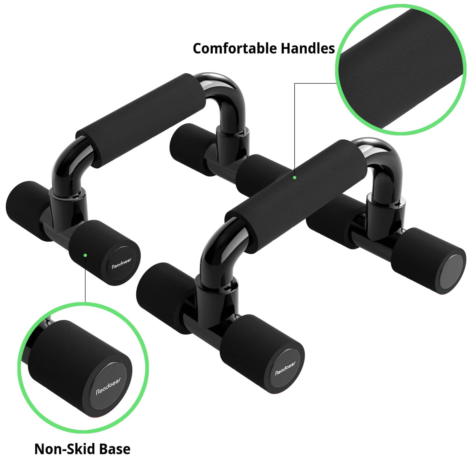 READAEER Push Up Bars Gym Exercise Equipment Fitness 1 Pair – Bild 3