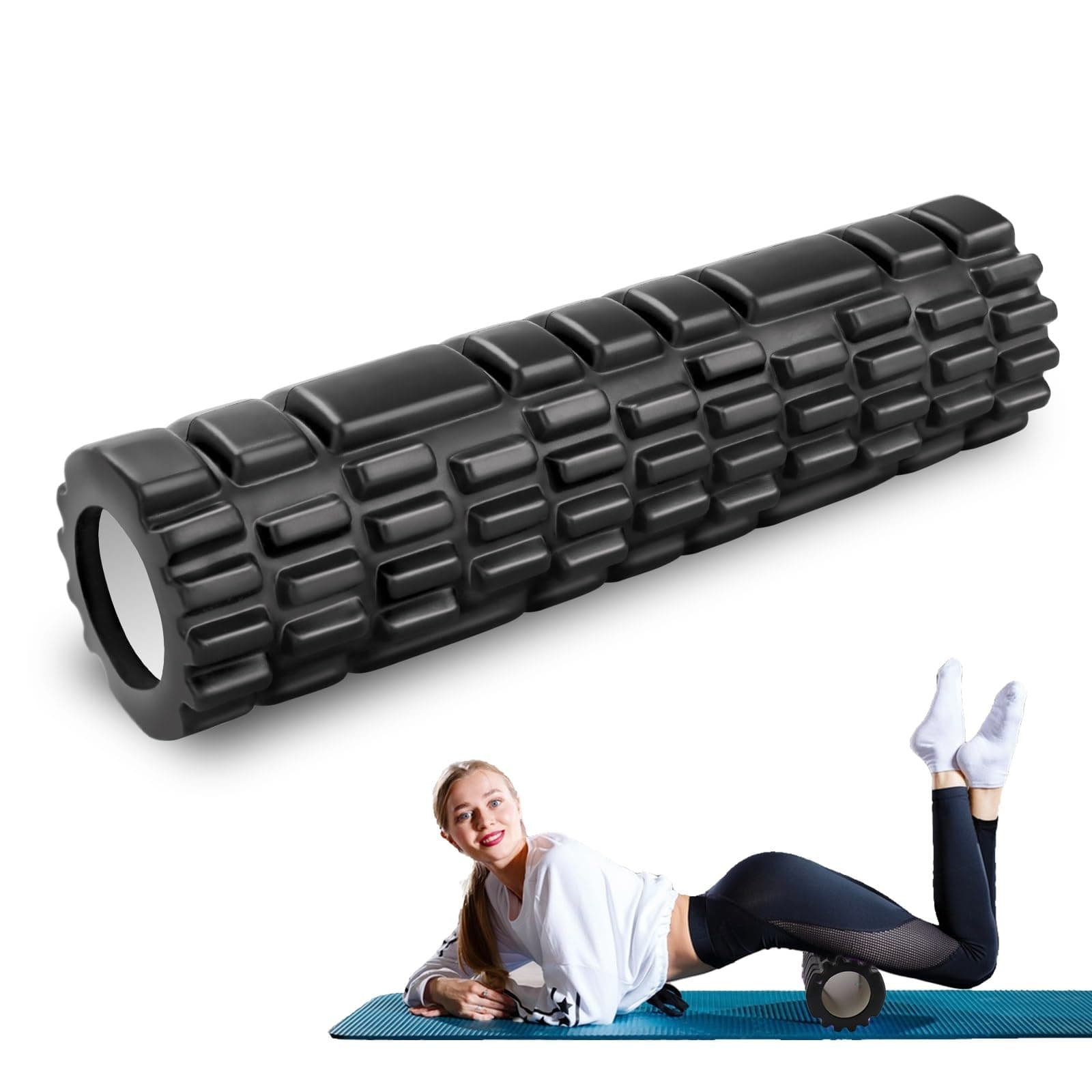 OAKENCREST Rouleau de Massage Adulte Unisexe Rouleau Massage en Mousse