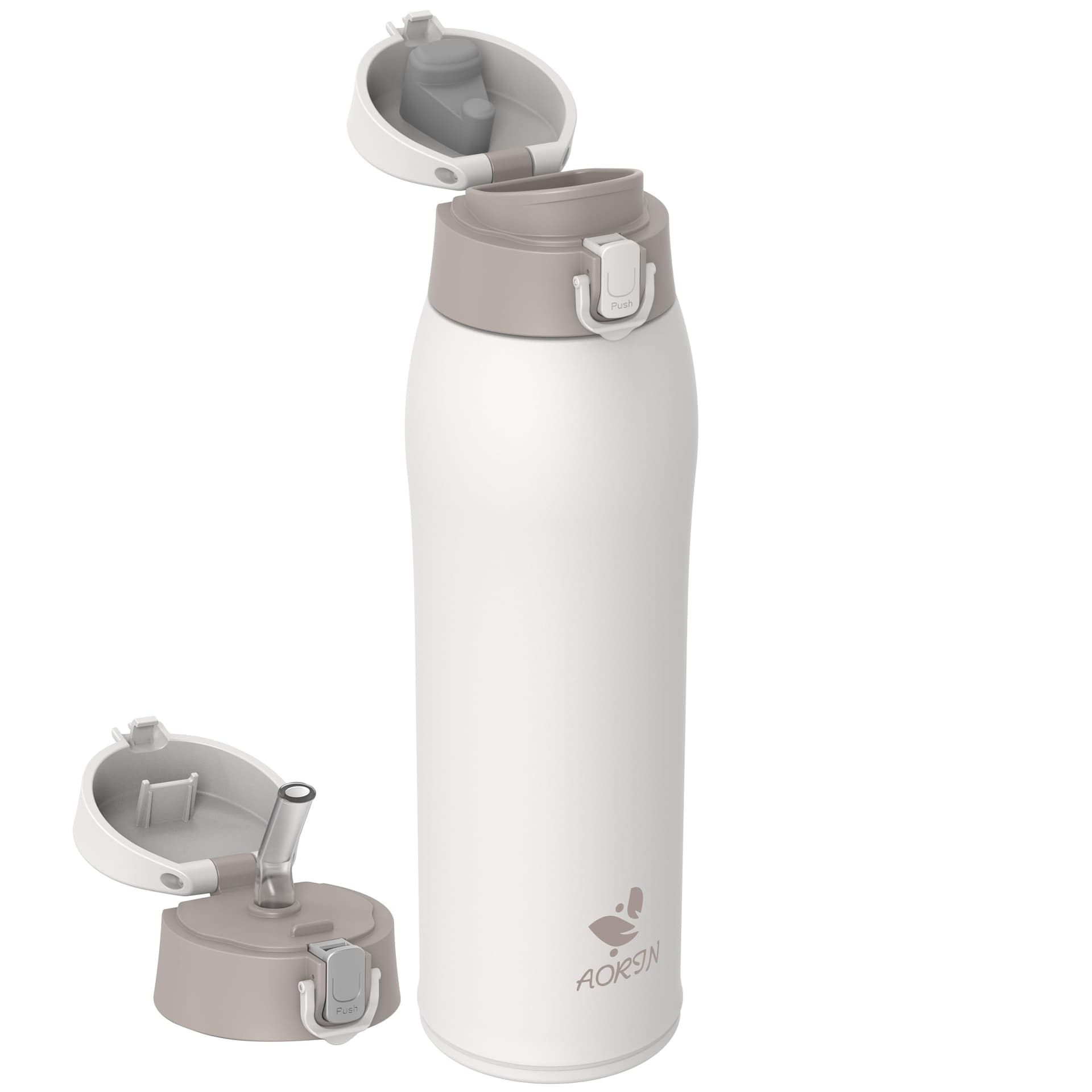 AORIN Borraccia Termica, Borraccia in Acciaio Inox 18/8, 950ml