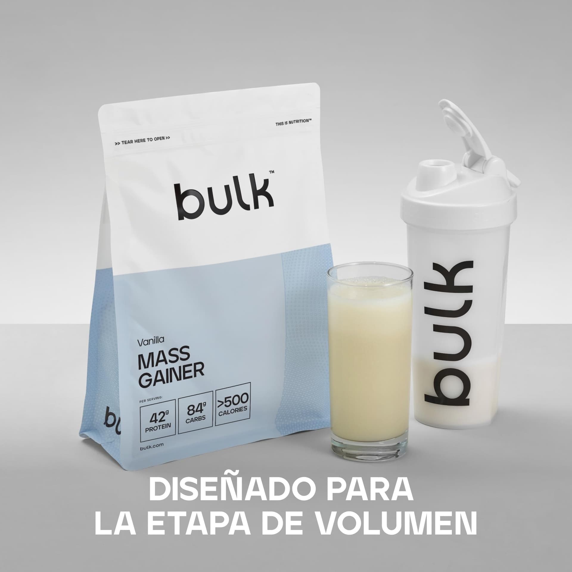 Bulk Complete Mass Gainer | Vanilla | 6 servings | 43g – Bild 3