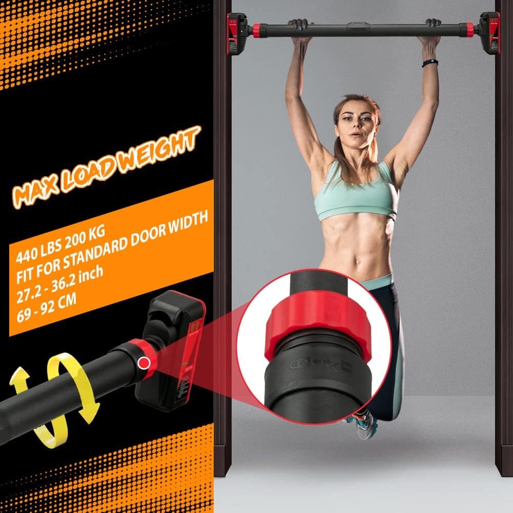 IDEALHOUSE Doorway Pull Up Bar Without Screw – Bild 2