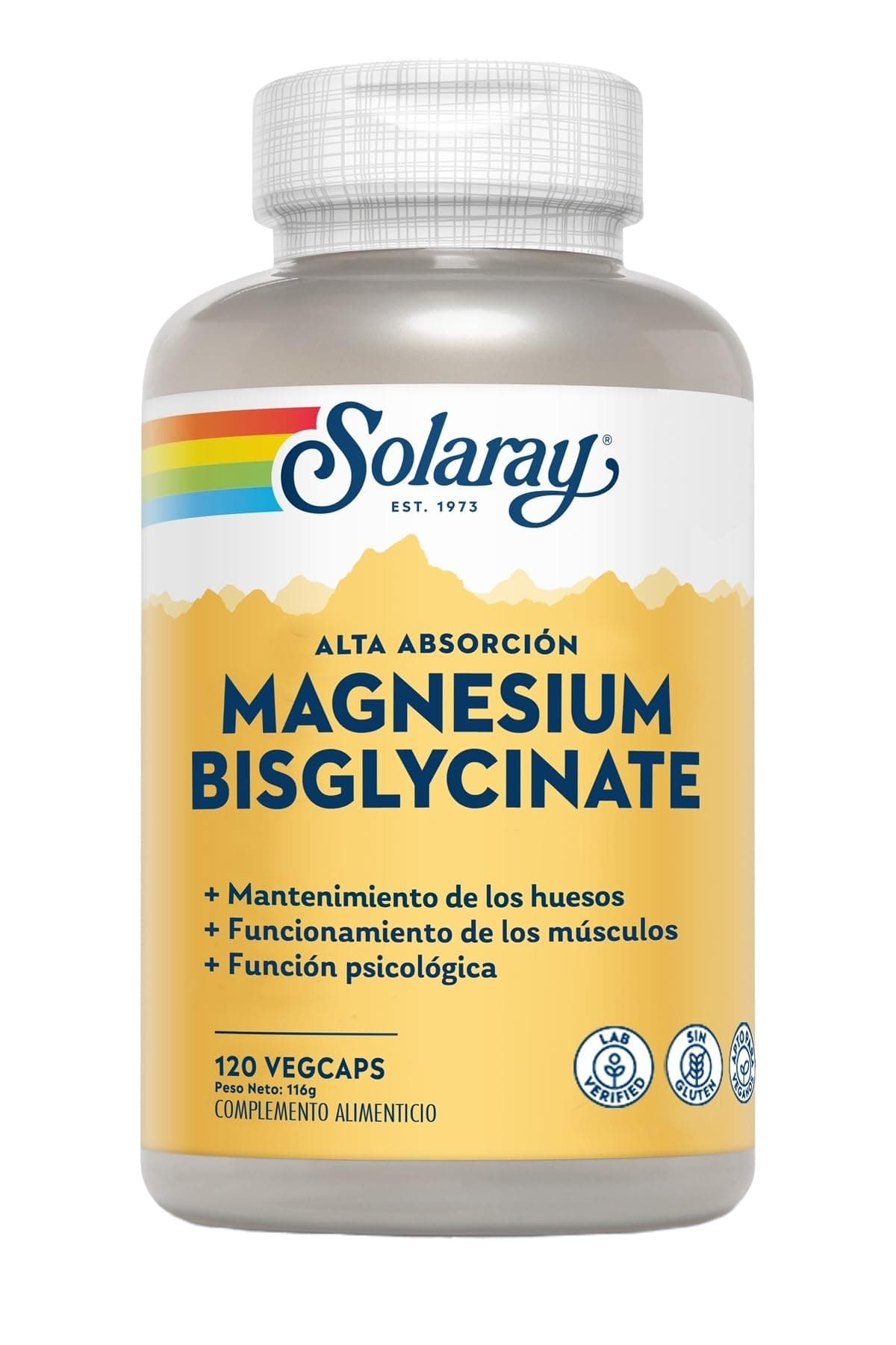 SOLARAY Solaray Magnesio Bisglycinato