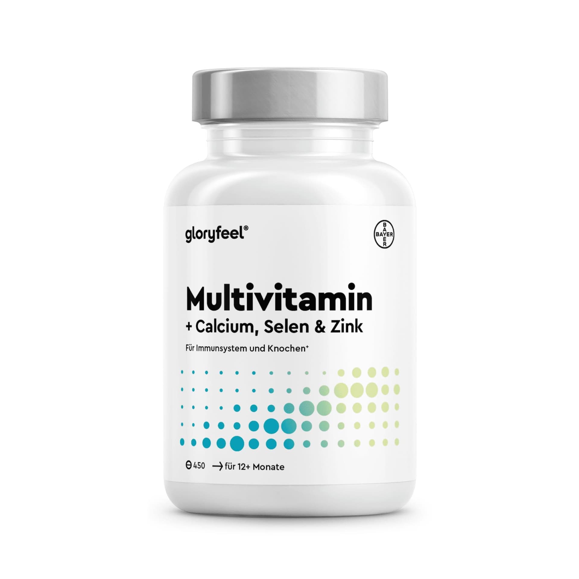 Gloryfeel Multivitamin Hochdosiert - 450 Tabletten