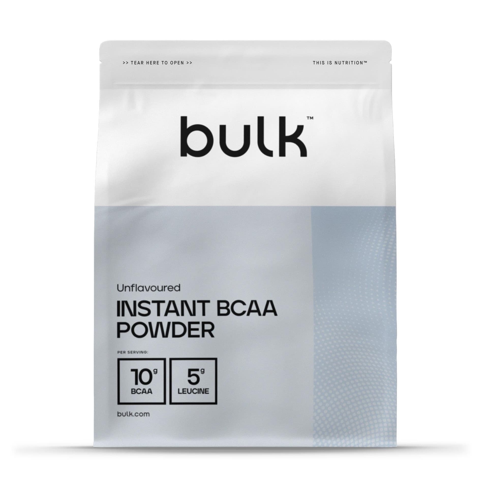 Bulk BCAA Instantanés En Poudre, 8 g