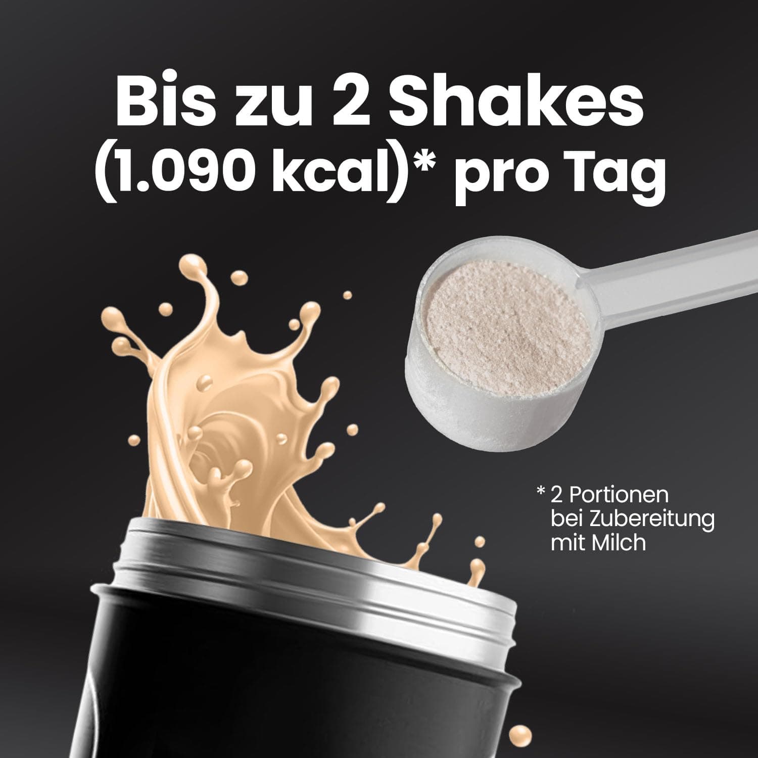 Mammut Nutrition Crash Weight Gainer Pulver Vanilla – 4,5 kg – Bild 4