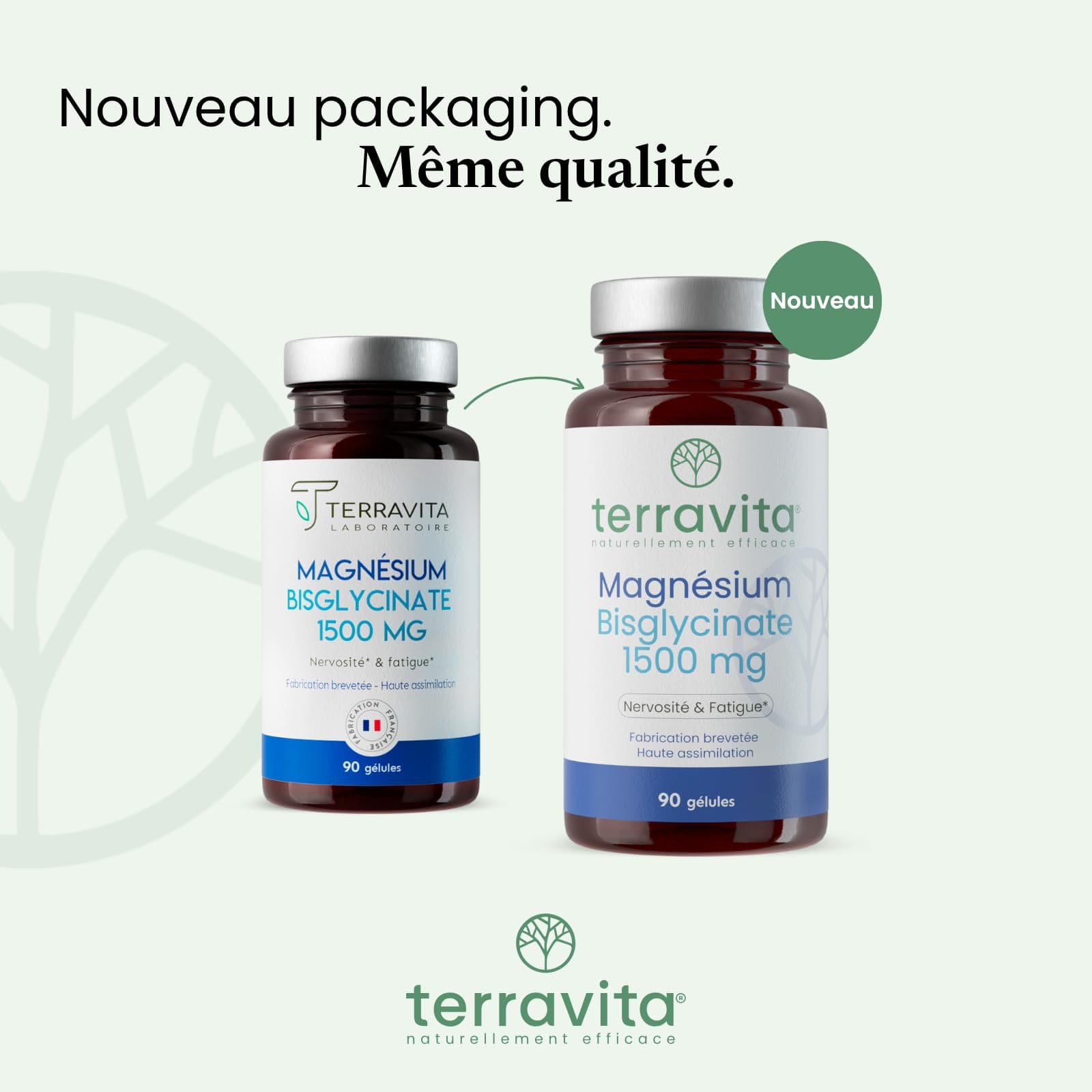 Terravita MAGNÉSIUM BISGLYCINATE + Vitamine B6 – Bild 2