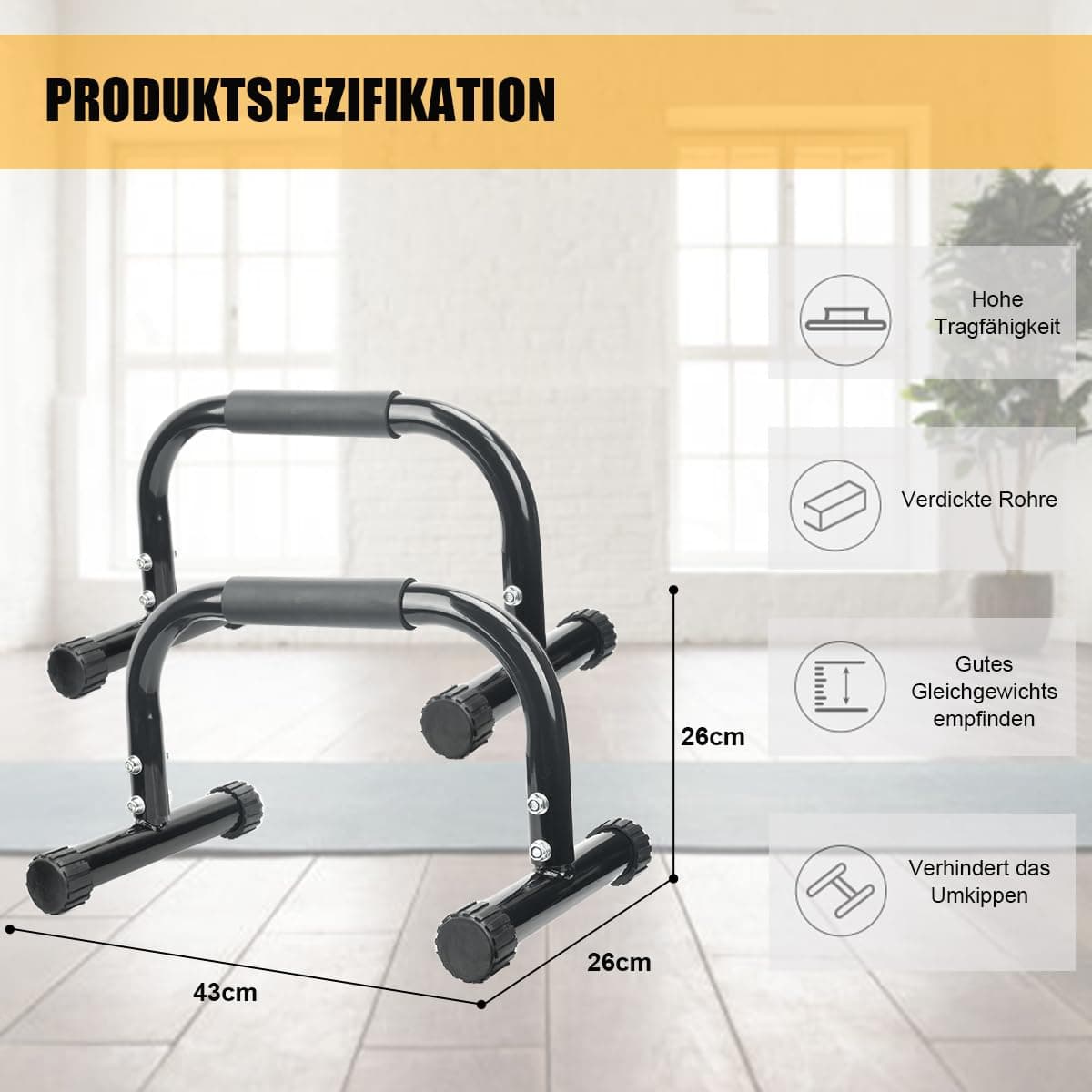 AmazeFan Parallettes – Bild 2