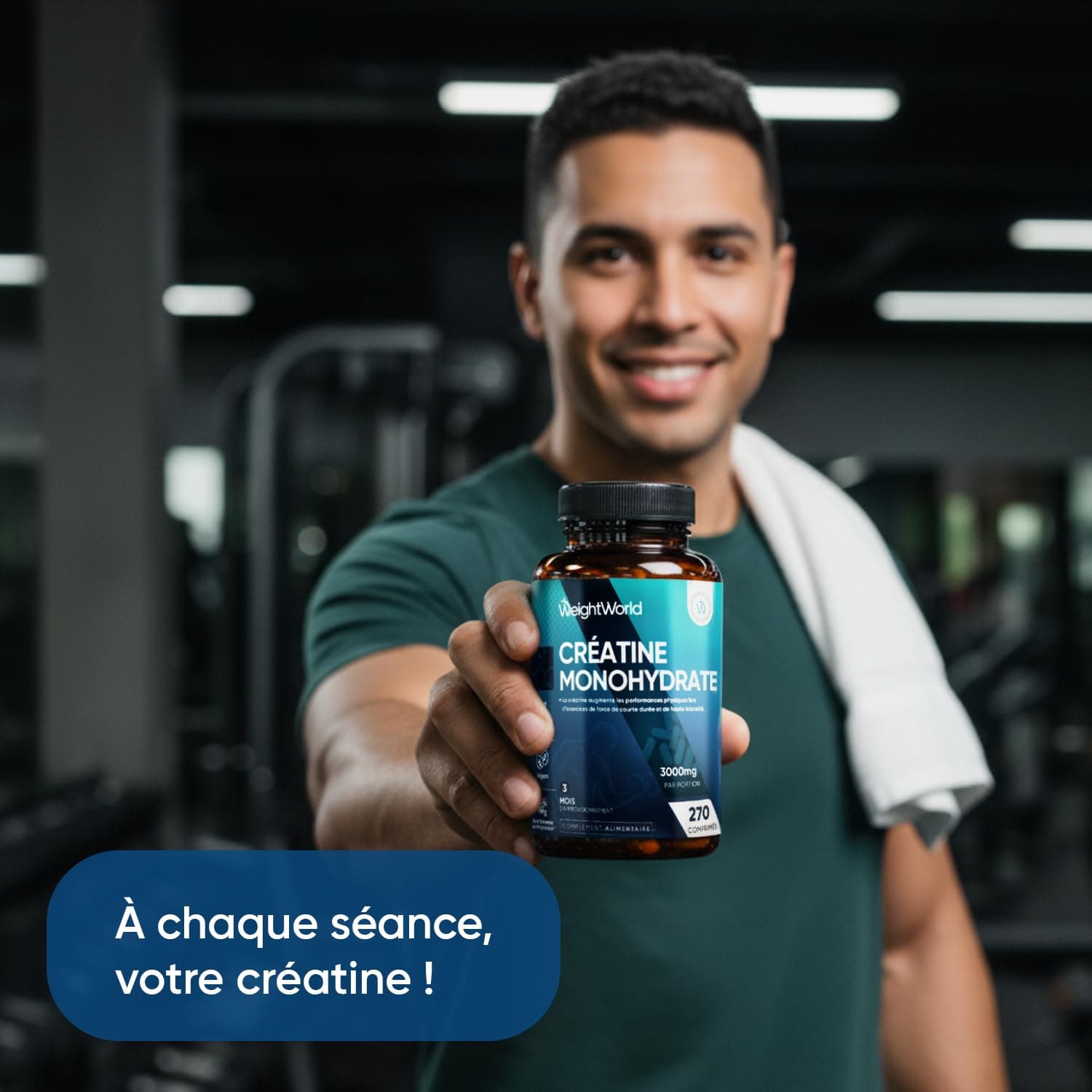 WeightWorld Creatine Monohydrate 270 comprimés Vegan – Bild 6