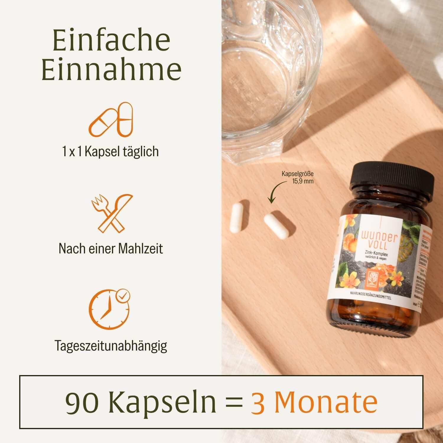 NATURTREU ® Zink hochdosiert 25mg – Bild 4