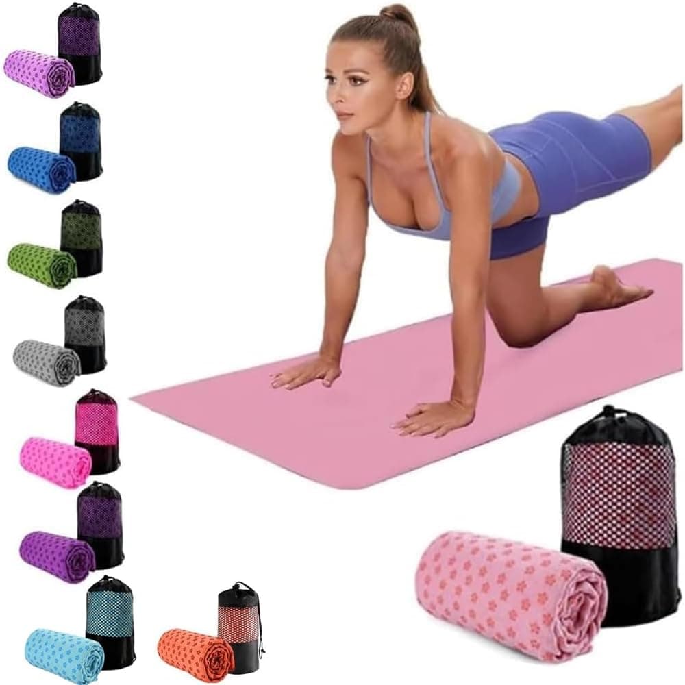Oaygat Yoga Mat Towel Sweat Absorbent Yoga Mat Towel