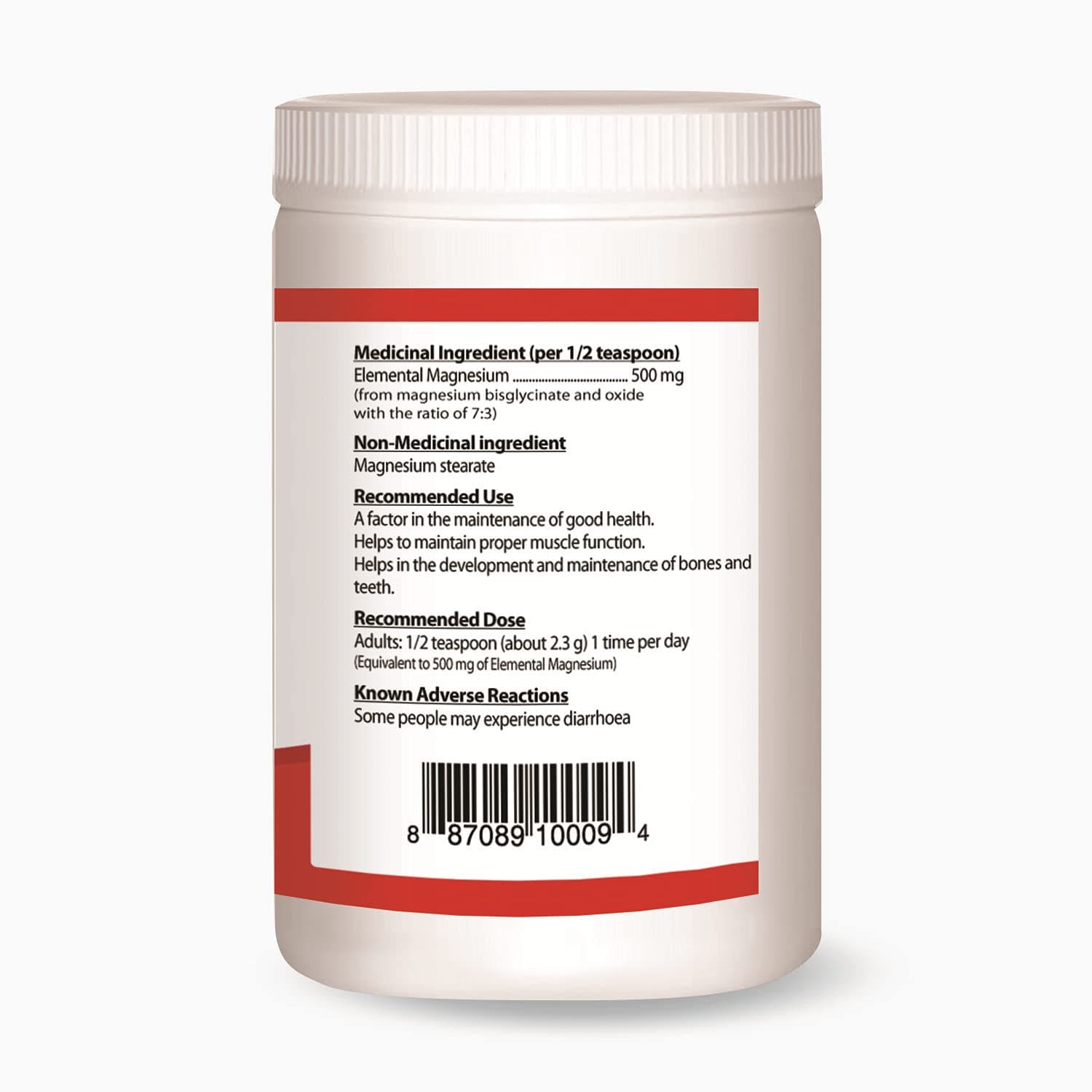 Nutridom Magnesium Bisglycinate Powder – Bild 2