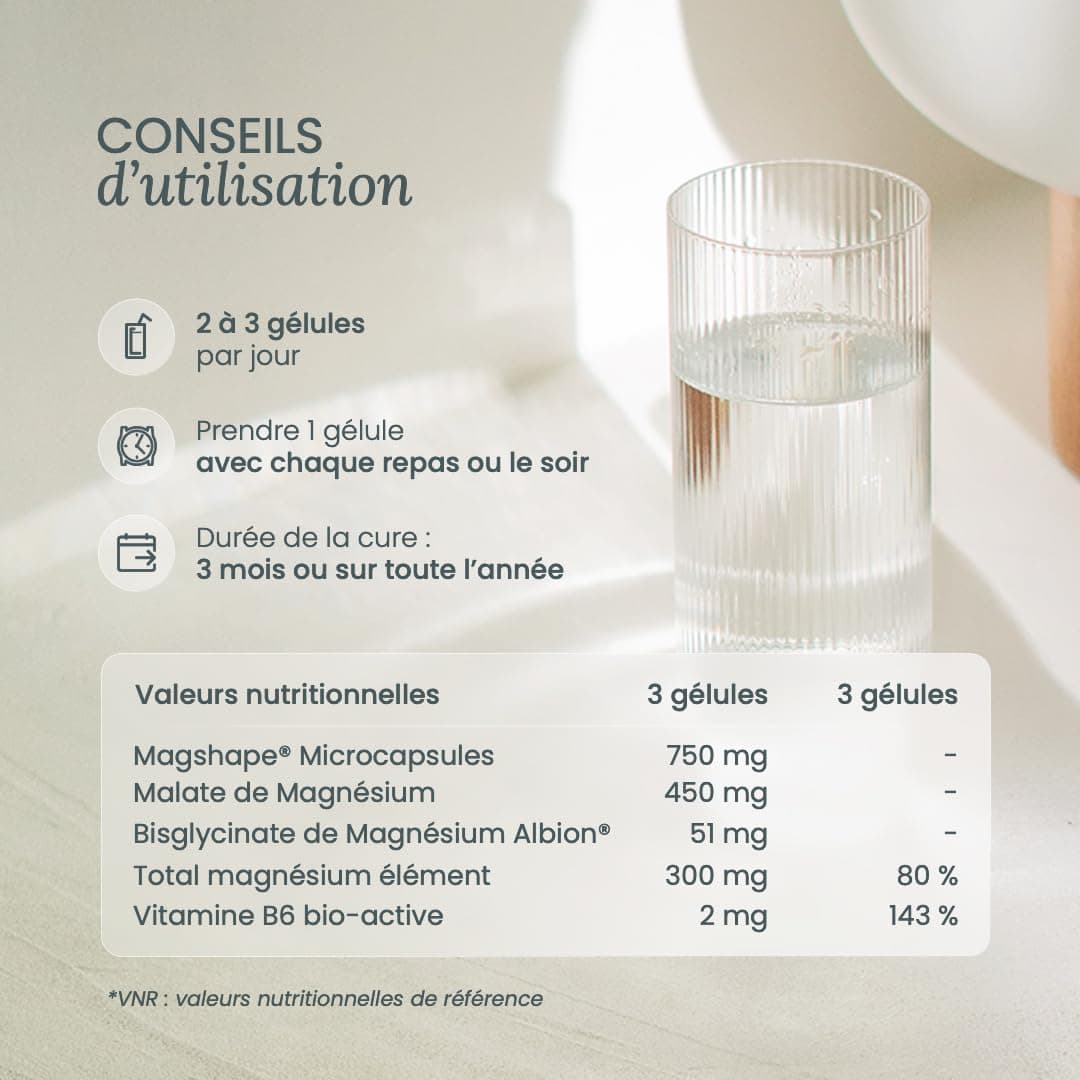 NUTRI & CO Magnésium Bisglycinate Malate & Liposome + – Bild 4