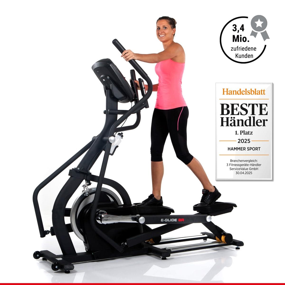 Finnlo Hammer Ellipsentrainer E-Glide SR - 20 kg – Bild 4
