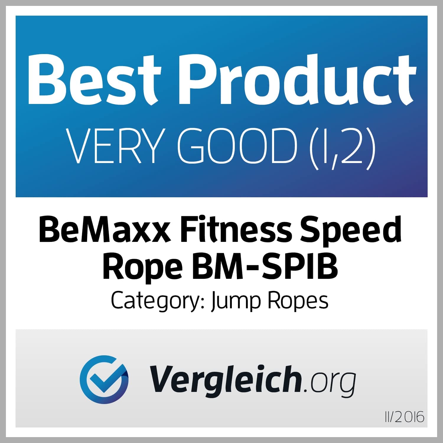 BeMaxx Springseil Speed Rope mit Trainings-eBook + Ersatzkabel: 2 – Bild 7