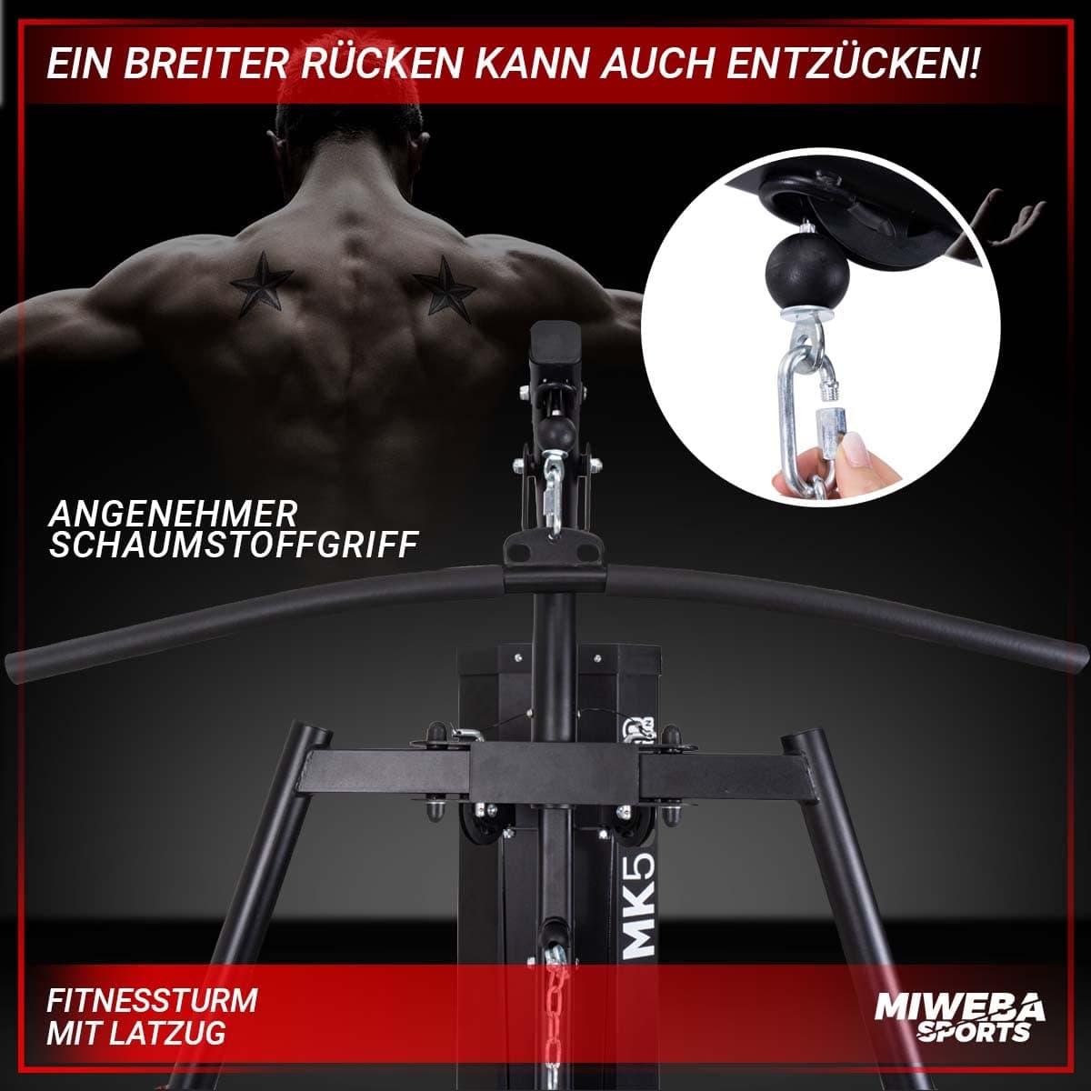 Miweba Sports Kraftstation MK500 | 60 kg – Bild 6