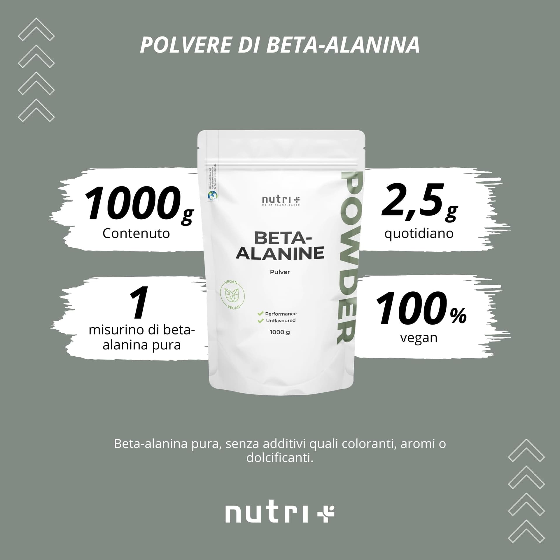 Nutri + Beta Alanin 1 kg – Bild 2
