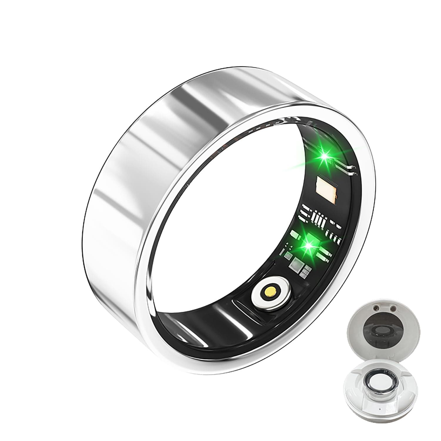 LONGLU LONGLU Anillo inteligente para hombres y mujeres