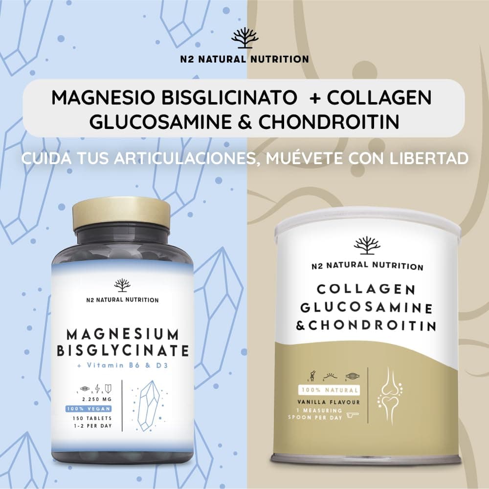 N2 Natural Nutrition Magnesio Bisglicinato 2250 mg – Bild 8