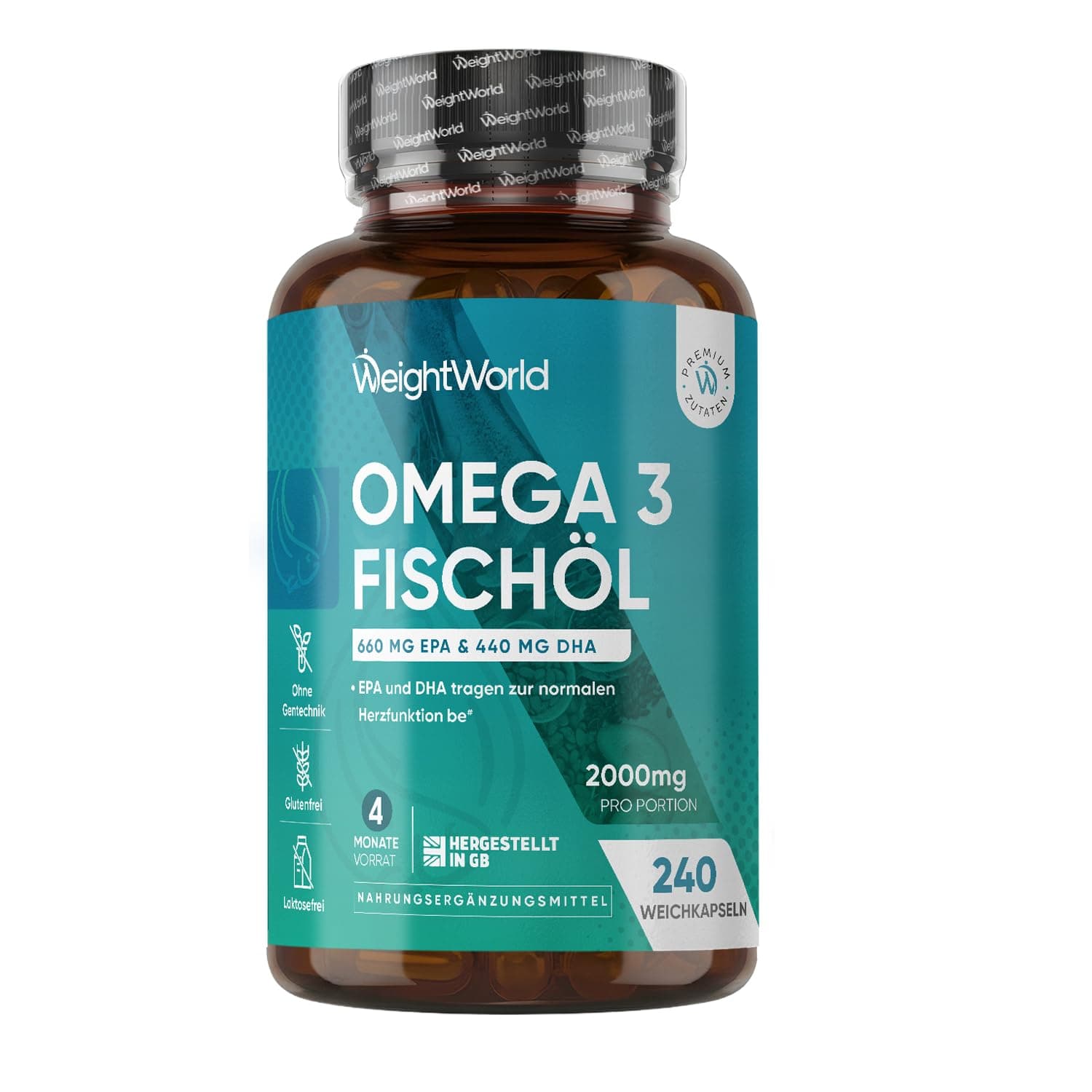 WeightWorld Omega 3 Fish Oil 2000mg