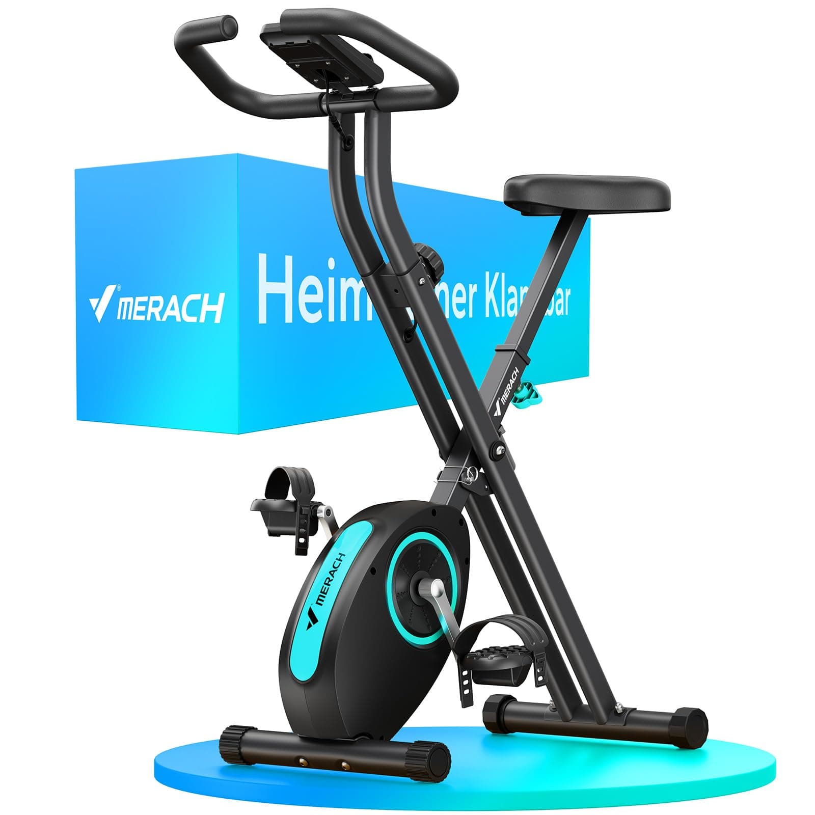 MERACH MERACH Heimtrainer Fahrrad Klappbar
