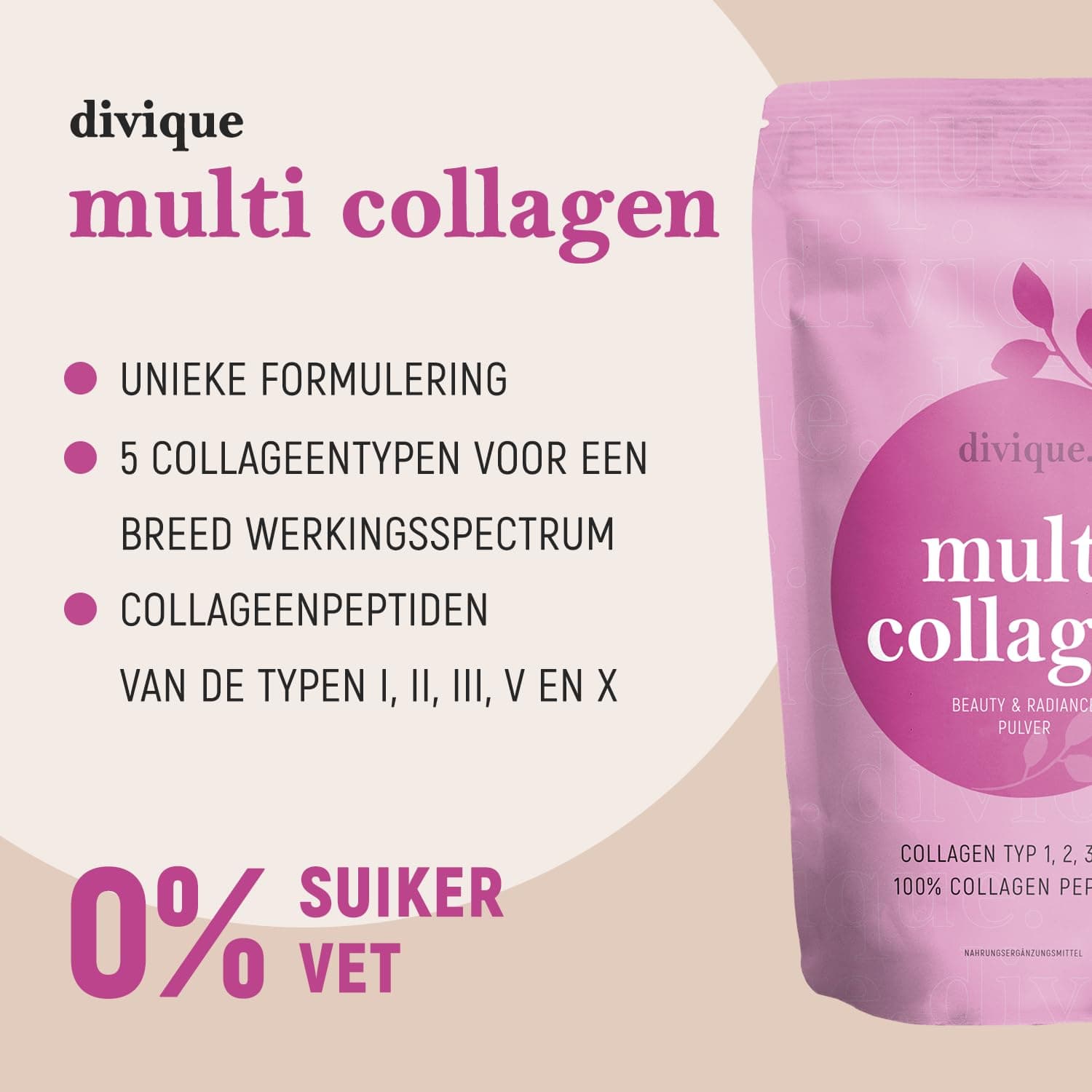 Divique Collageen Poeder 500g – Bild 2