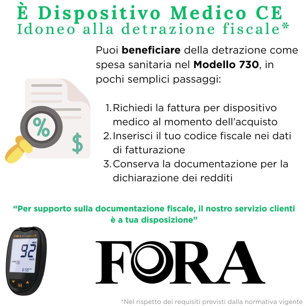 FORA Connect Glukose-Monitoring – Bild 2