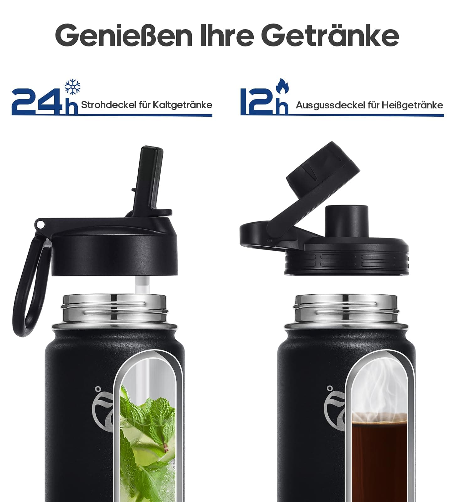 HydroPal Isolierflasche 750ml – Bild 3